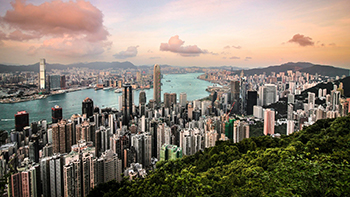 Hong Kong skyline